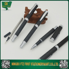 Leather Metal Roller Tip Pen 0.5mm